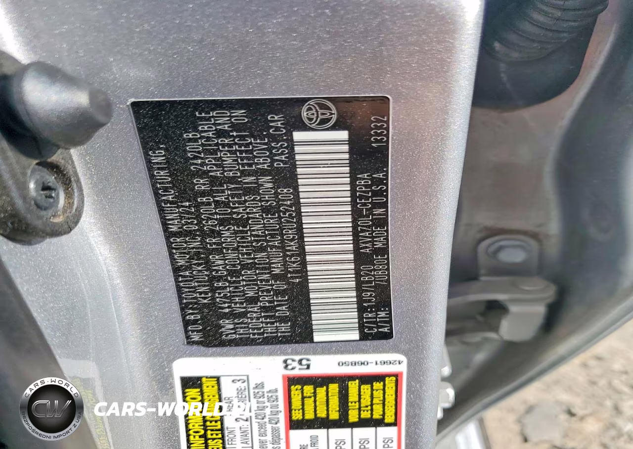 2024 Toyota Camry Xse VIN:4T1K61AK9RU252408 - 12
