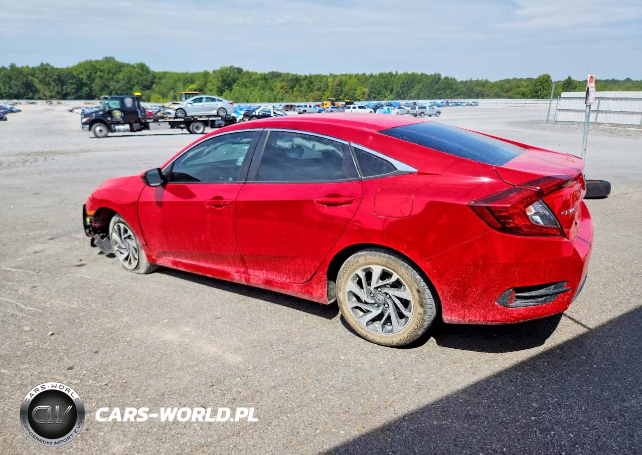 2016 Honda Civic Ex VIN:2HGFC2F76GH552093 - 2