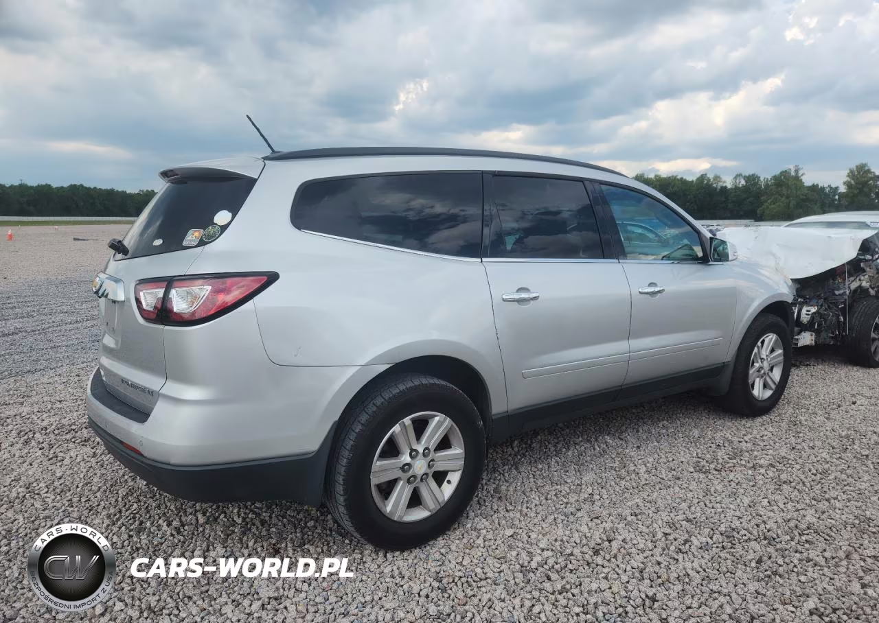 2014 Chevrolet Traverse Lt VIN:1GNKRGKD5EJ333956 - 3