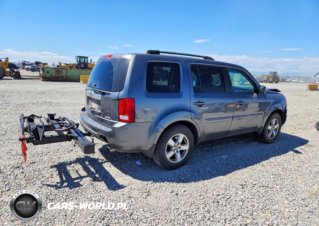 2011 Honda Pilot Exl VIN:5FNYF4H52BB022708 - 3