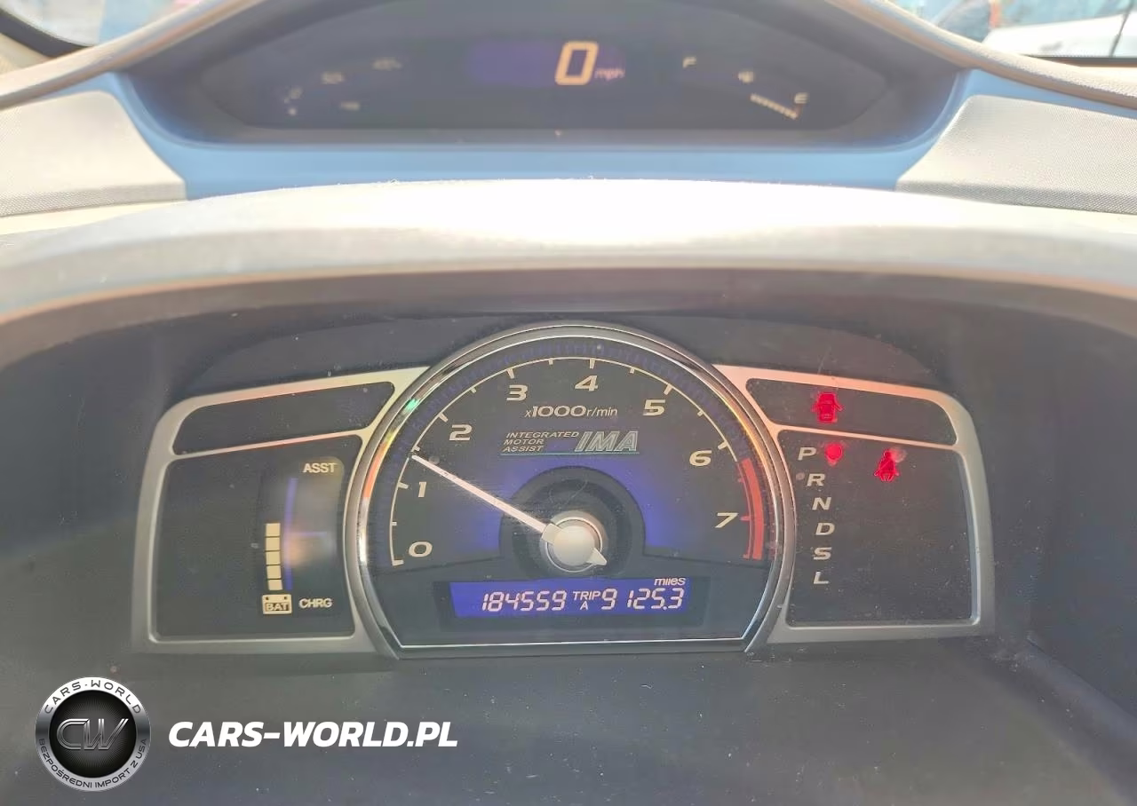 2008 Honda Civic Hybrid VIN:JHMFA36238S019674 - 9