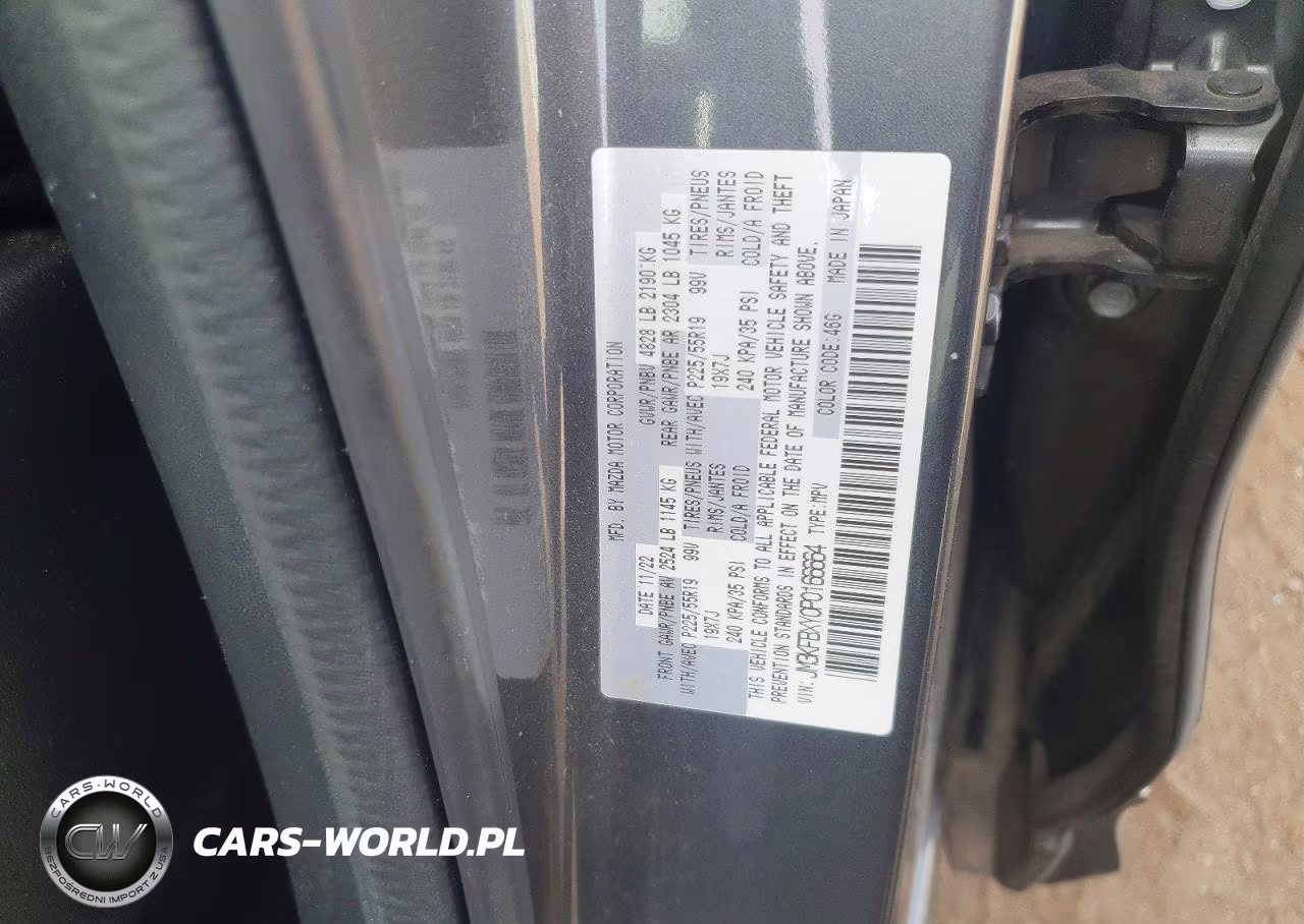 2023 Mazda Cx-5 Signature VIN:JM3KFBXY0P0166664 - 12
