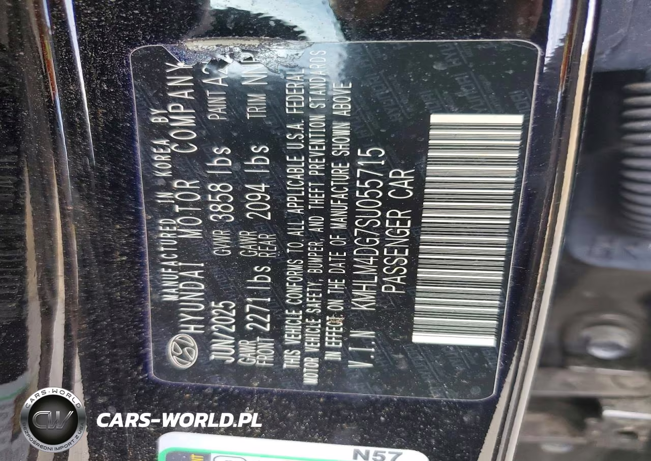 2025 Hyundai Elantra Sel Sport VIN:KMHLM4DG7SU055715 - 12