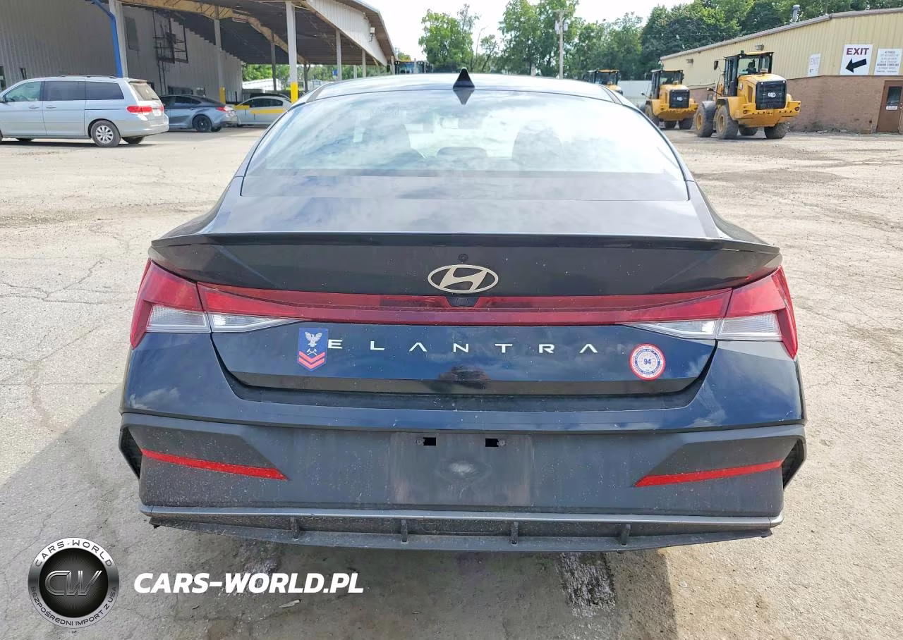 2025 Hyundai Elantra Sel Sport VIN:KMHLM4DG7SU055715 - 6