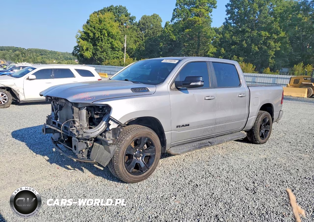2021 Ram 1500 Big Horn-Lone Star VIN:1C6SRFFT8MN514794 - 1