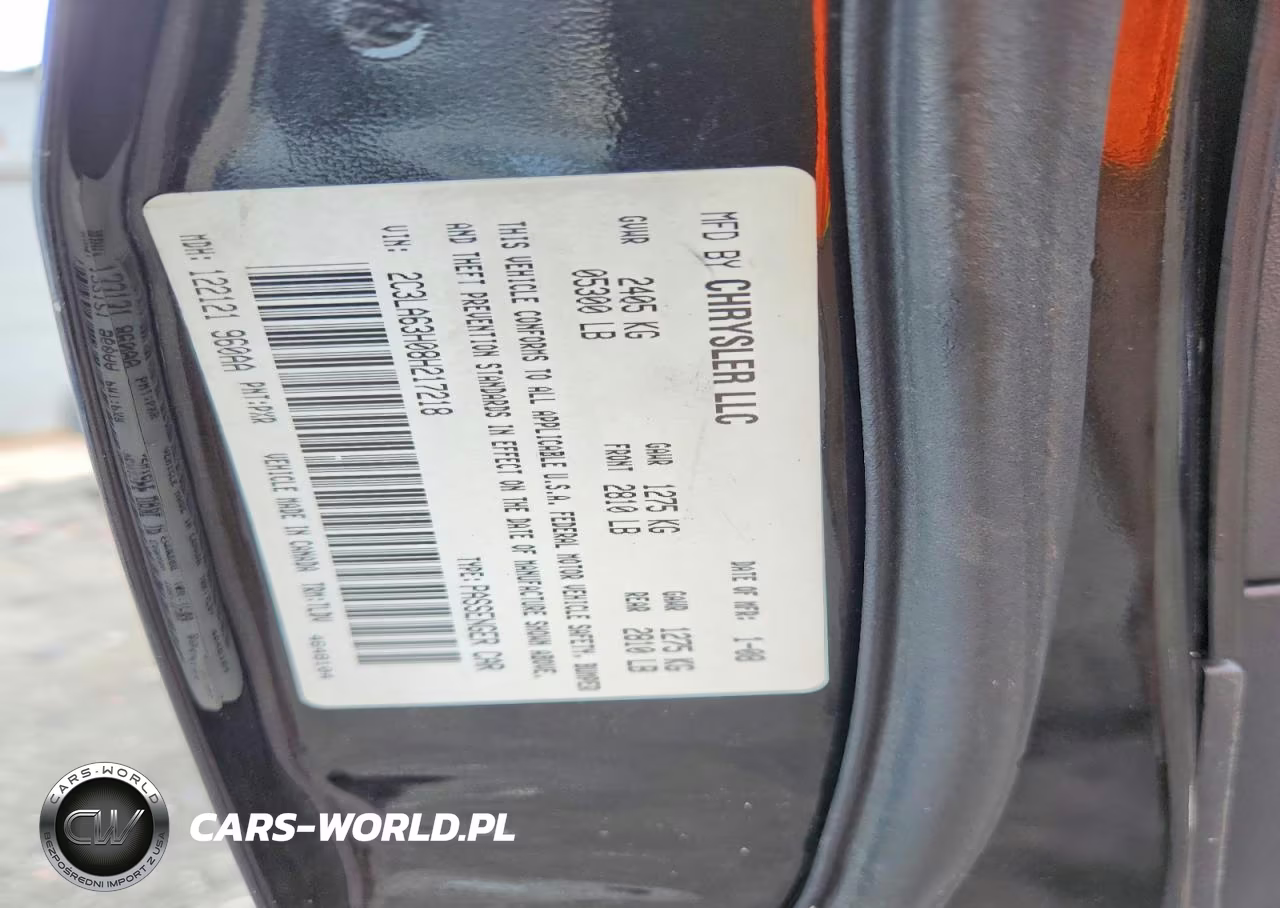 2008 Chrysler 300C VIN:2C3LA63H08H217218 - 12