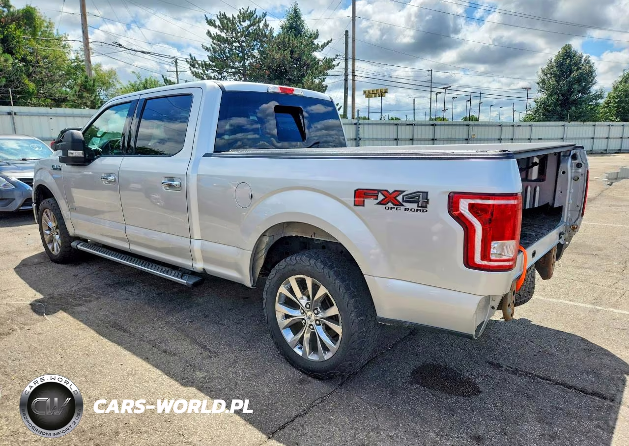 2016 Ford F150 Supercrew VIN:1FTFW1EG9GFD18324 - 2