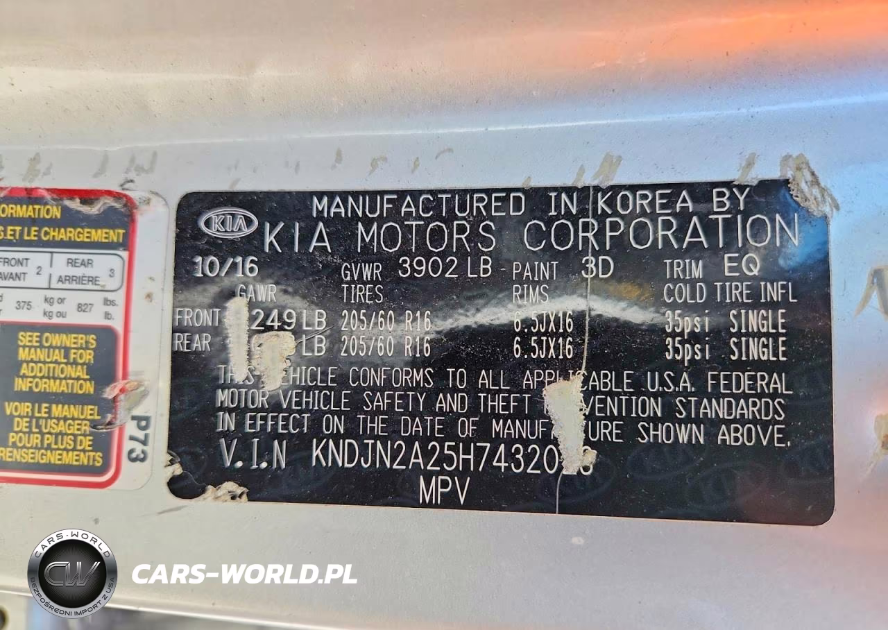 2017 Kia Soul Base VIN:KNDJN2A25H7432023 - 12