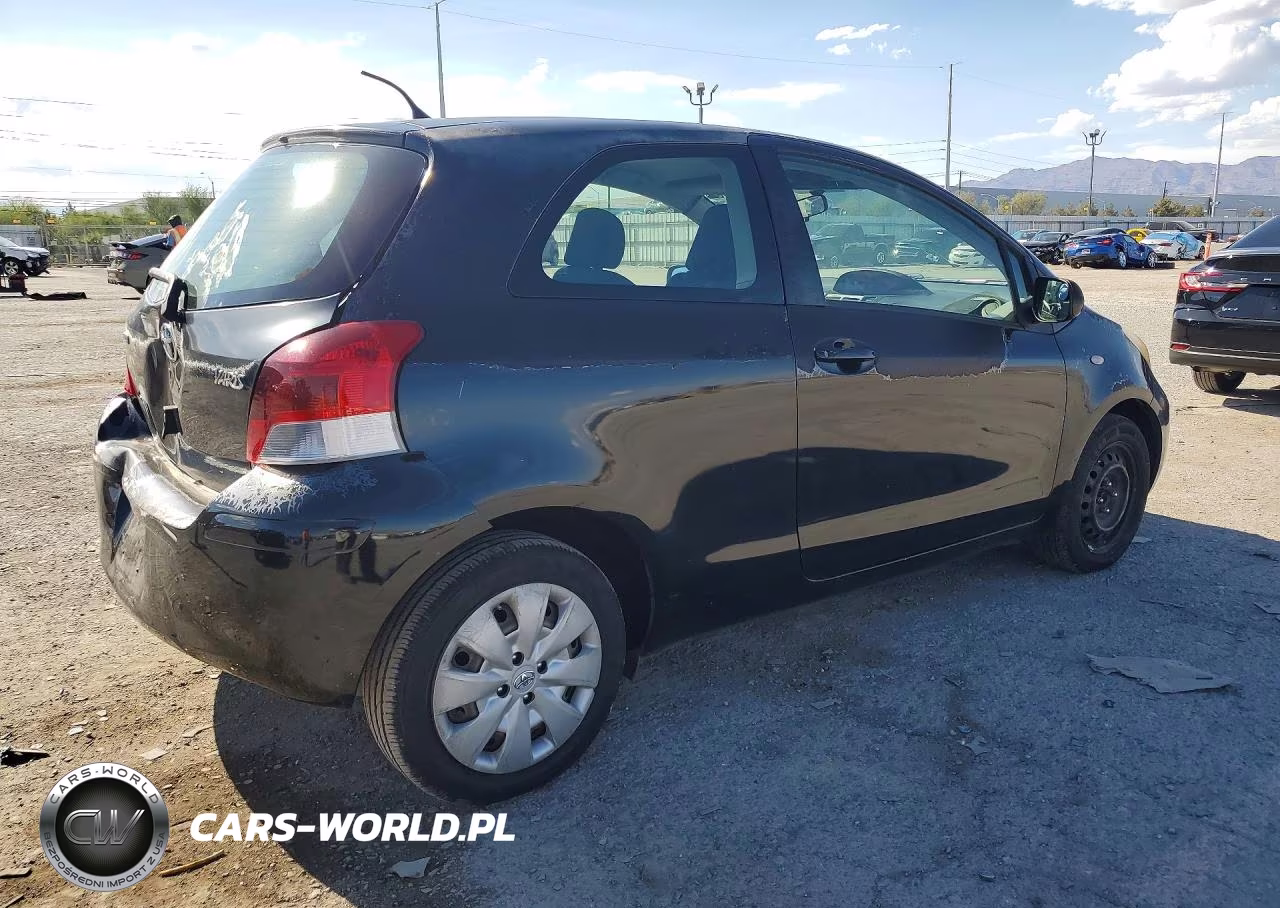 2009 Toyota Yaris Base VIN:JTDJT903995252212 - 3