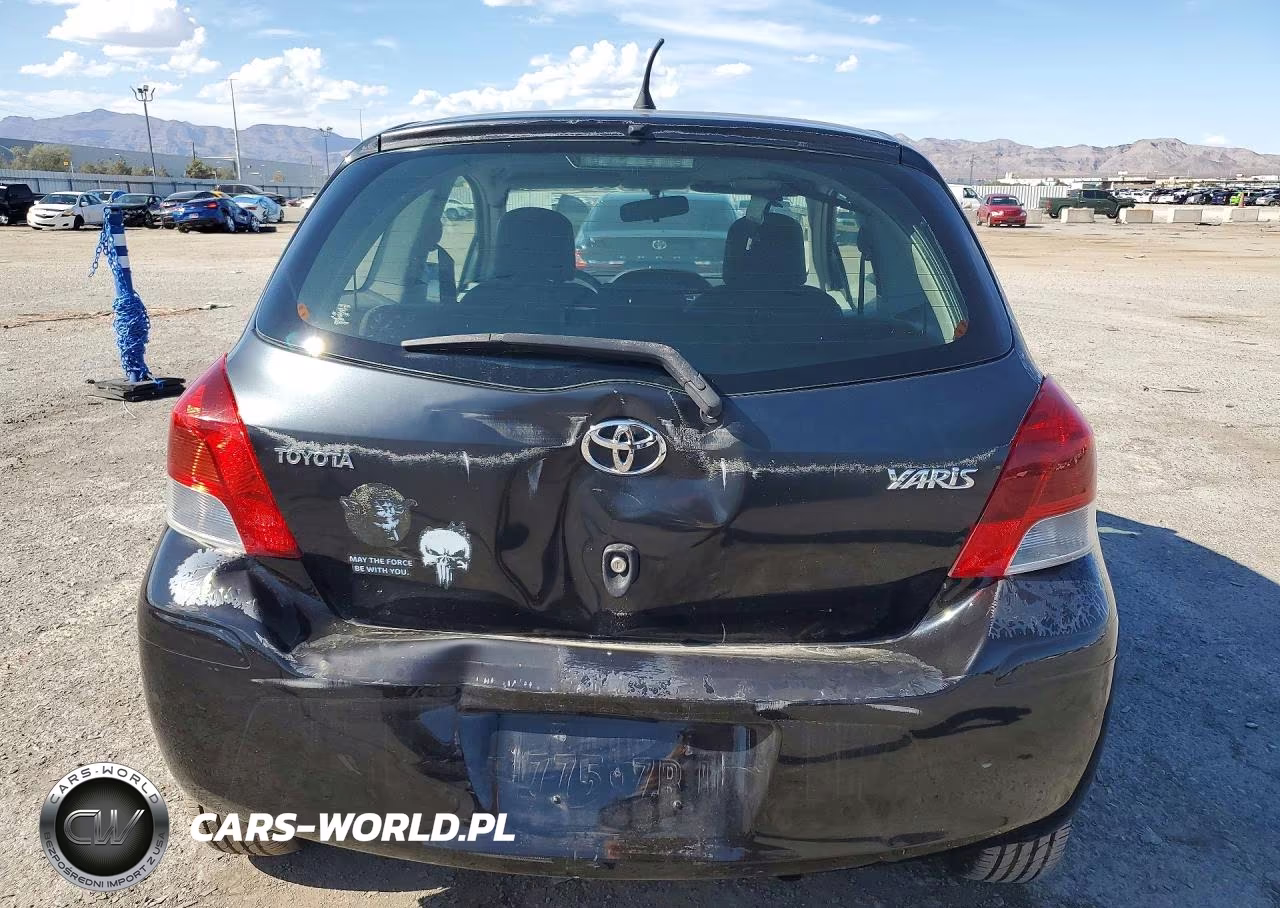 2009 Toyota Yaris Base VIN:JTDJT903995252212 - 6
