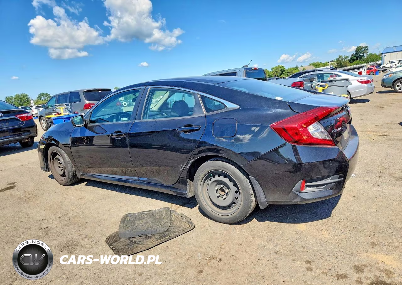 2019 Honda Civic Lx VIN:19XFC2F67KE037890 - 2