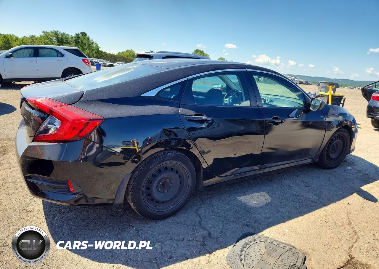 2019 Honda Civic Lx VIN:19XFC2F67KE037890 - 3