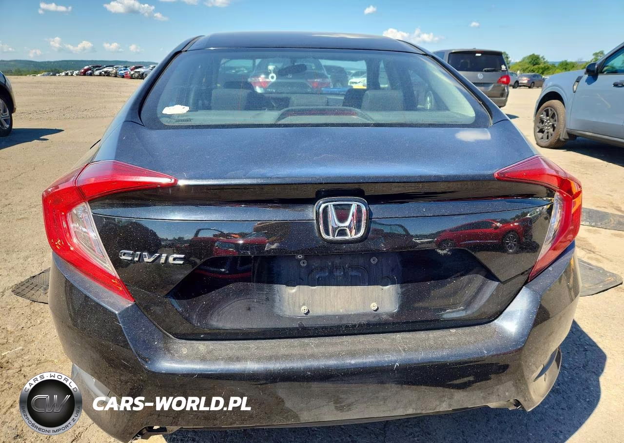 2019 Honda Civic Lx VIN:19XFC2F67KE037890 - 6