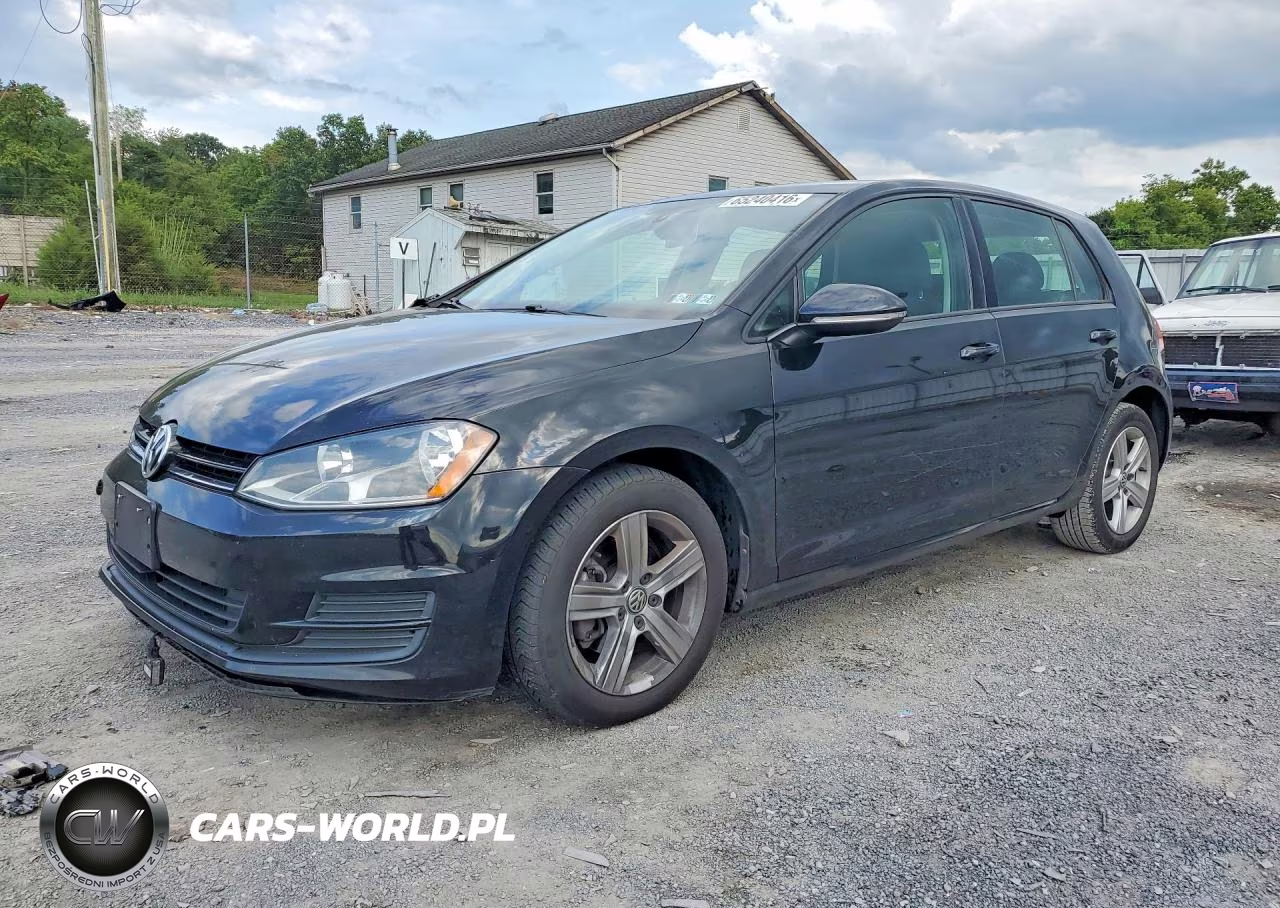2017 Volkswagen Golf S VIN:3VW217AU4HM027921 - 1