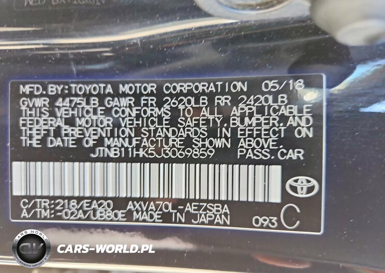 2018 Toyota Camry Se VIN:JTNB11HK5J3069859 - 12