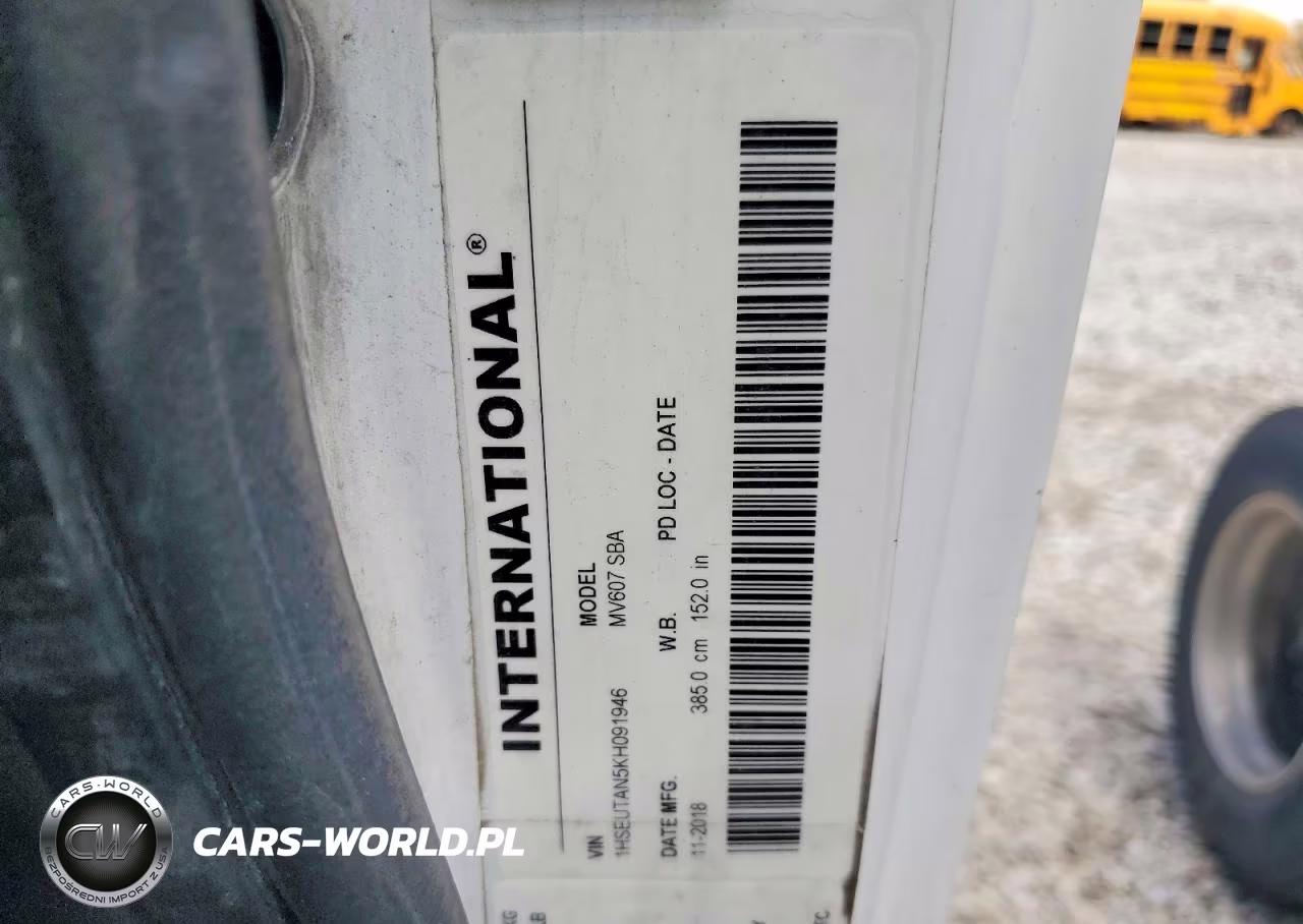 2019 International Mv607 Semi Truck VIN:1HSEUTAN5KH091946 - 11