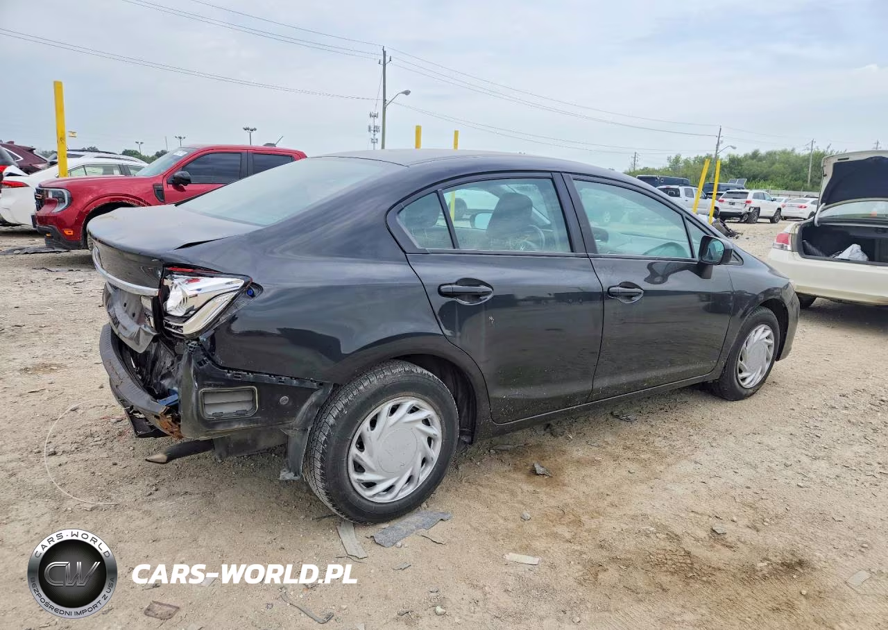 2014 Honda Civic Lx VIN:19XFB2F58EE062537 - 3