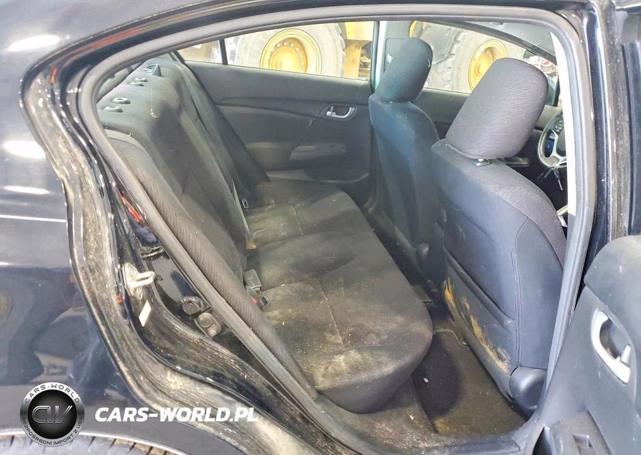 2013 Honda Civic Lx VIN:19XFB2E59DE086989 - 10