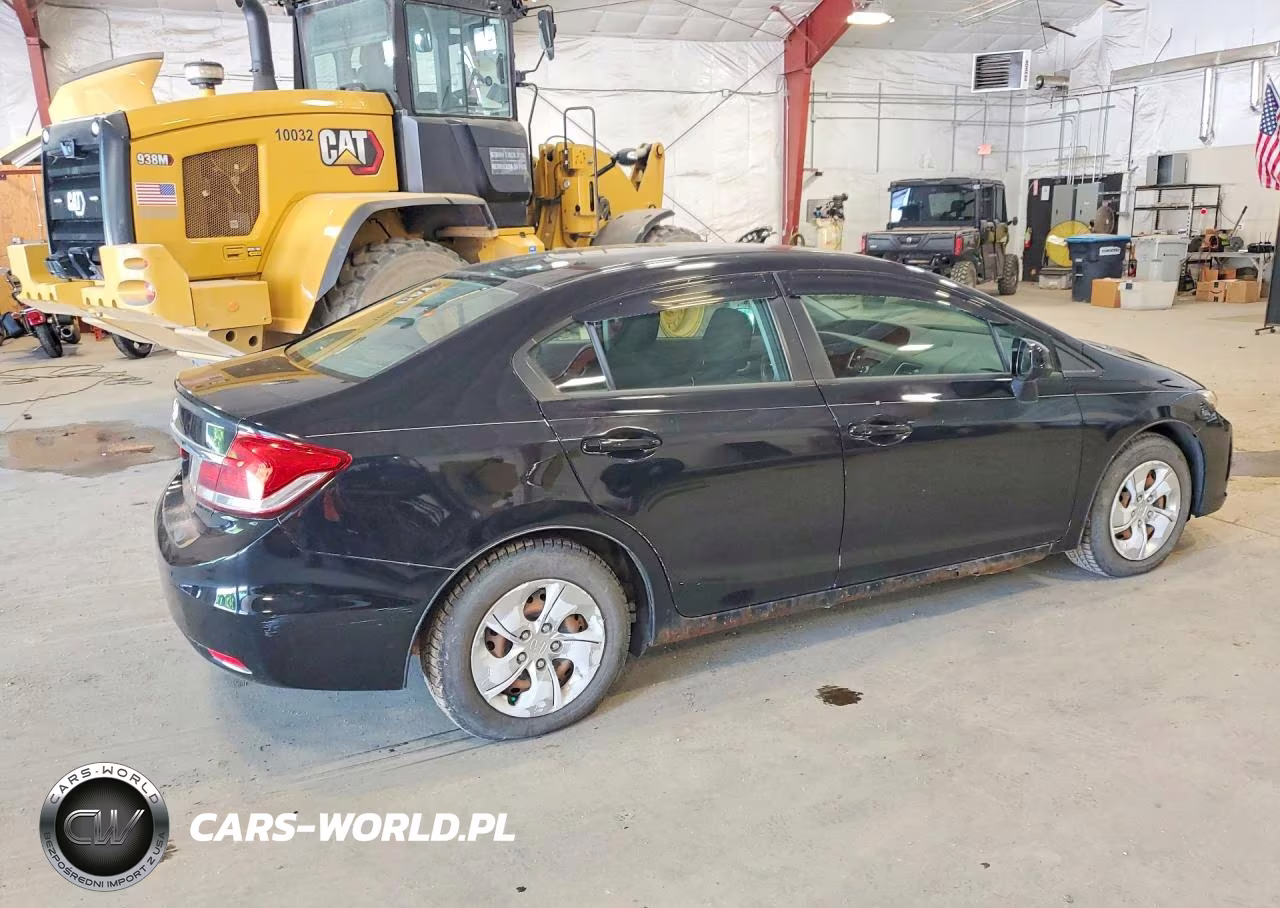 2013 Honda Civic Lx VIN:19XFB2E59DE086989 - 3