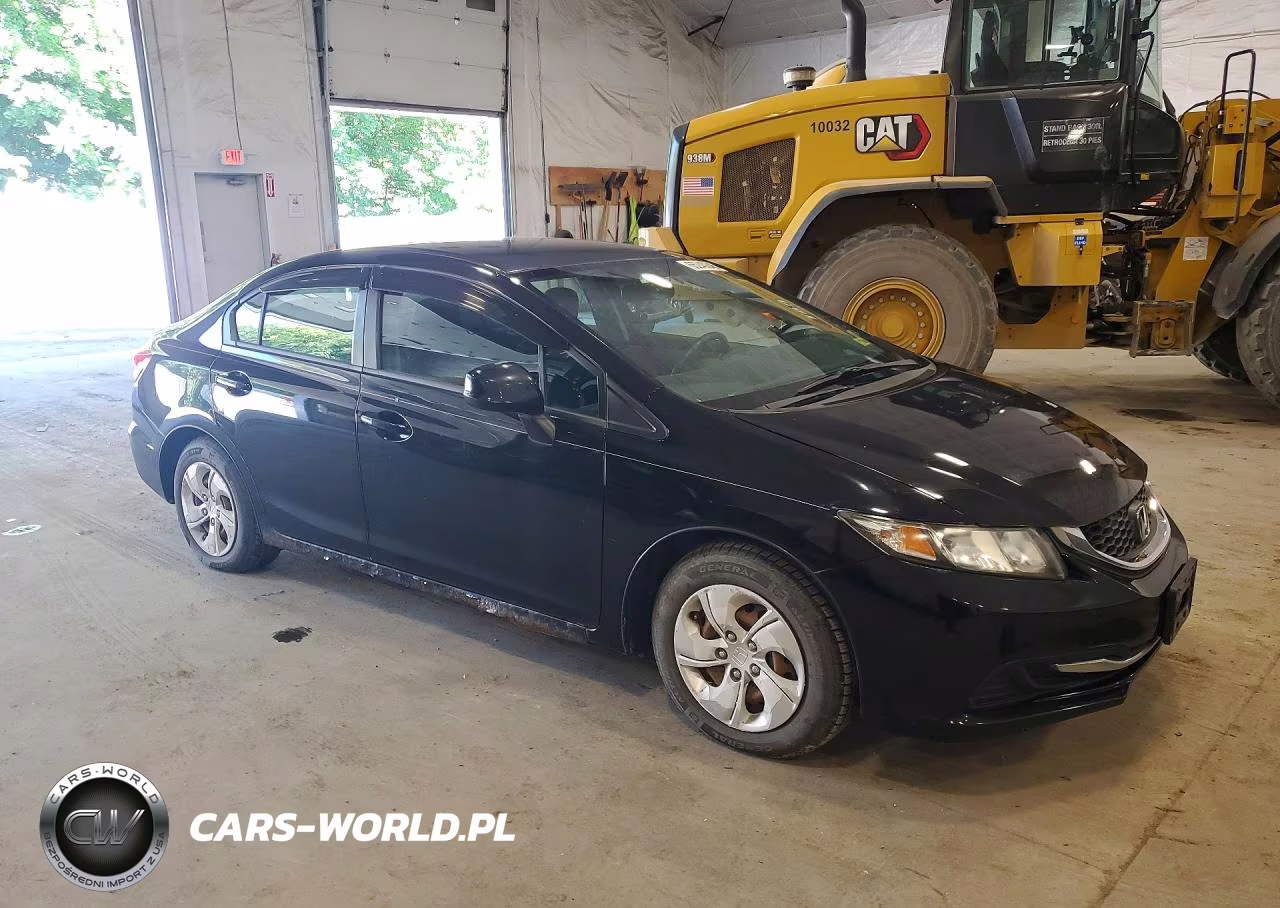 2013 Honda Civic Lx VIN:19XFB2E59DE086989 - 4