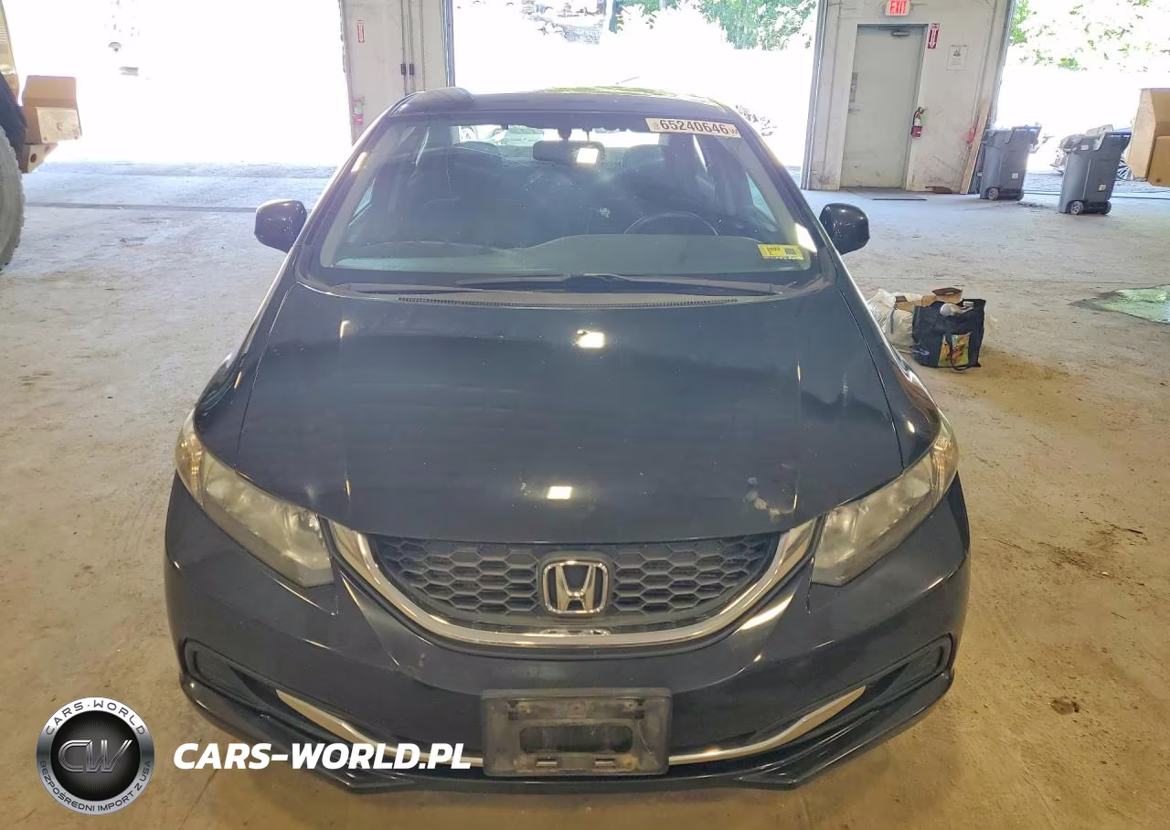 2013 Honda Civic Lx VIN:19XFB2E59DE086989 - 5