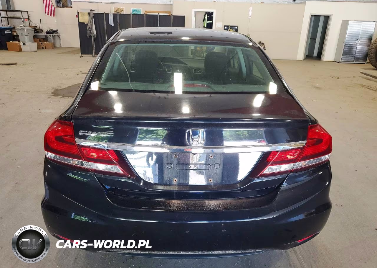 2013 Honda Civic Lx VIN:19XFB2E59DE086989 - 6