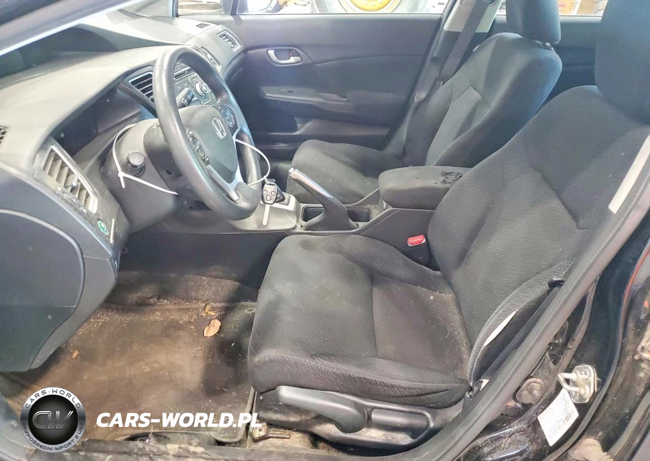 2013 Honda Civic Lx VIN:19XFB2E59DE086989 - 7