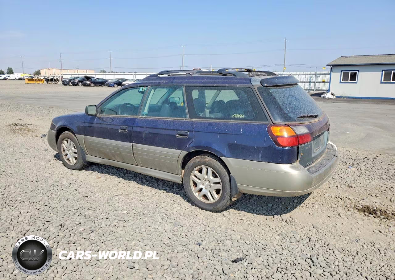 2003 Subaru Legacy Outback Awp VIN:4S3BH675037621286 - 2