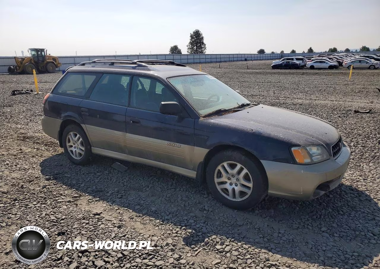 2003 Subaru Legacy Outback Awp VIN:4S3BH675037621286 - 4