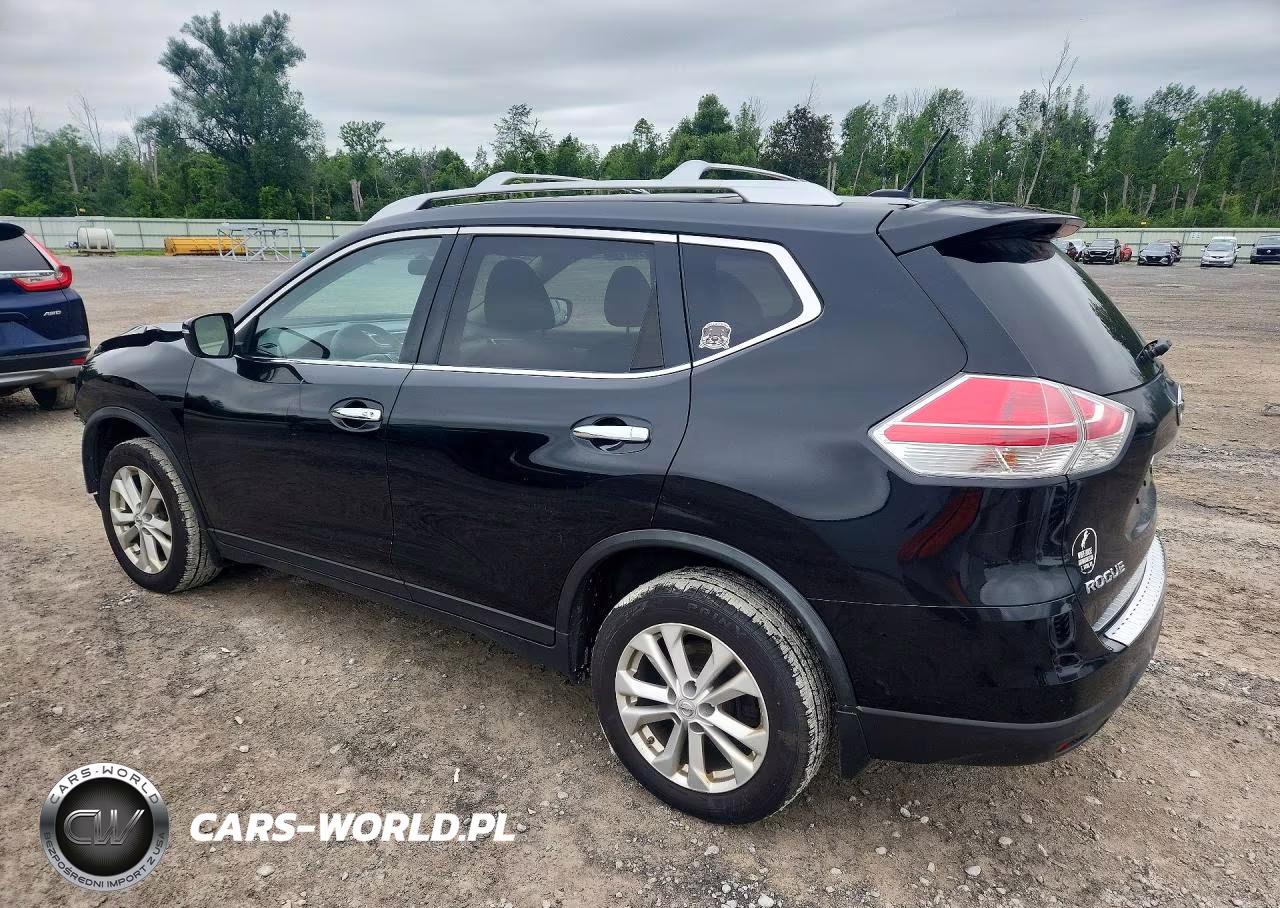 2015 Nissan Rogue Sv VIN:KNMAT2MV5FP555362 - 2