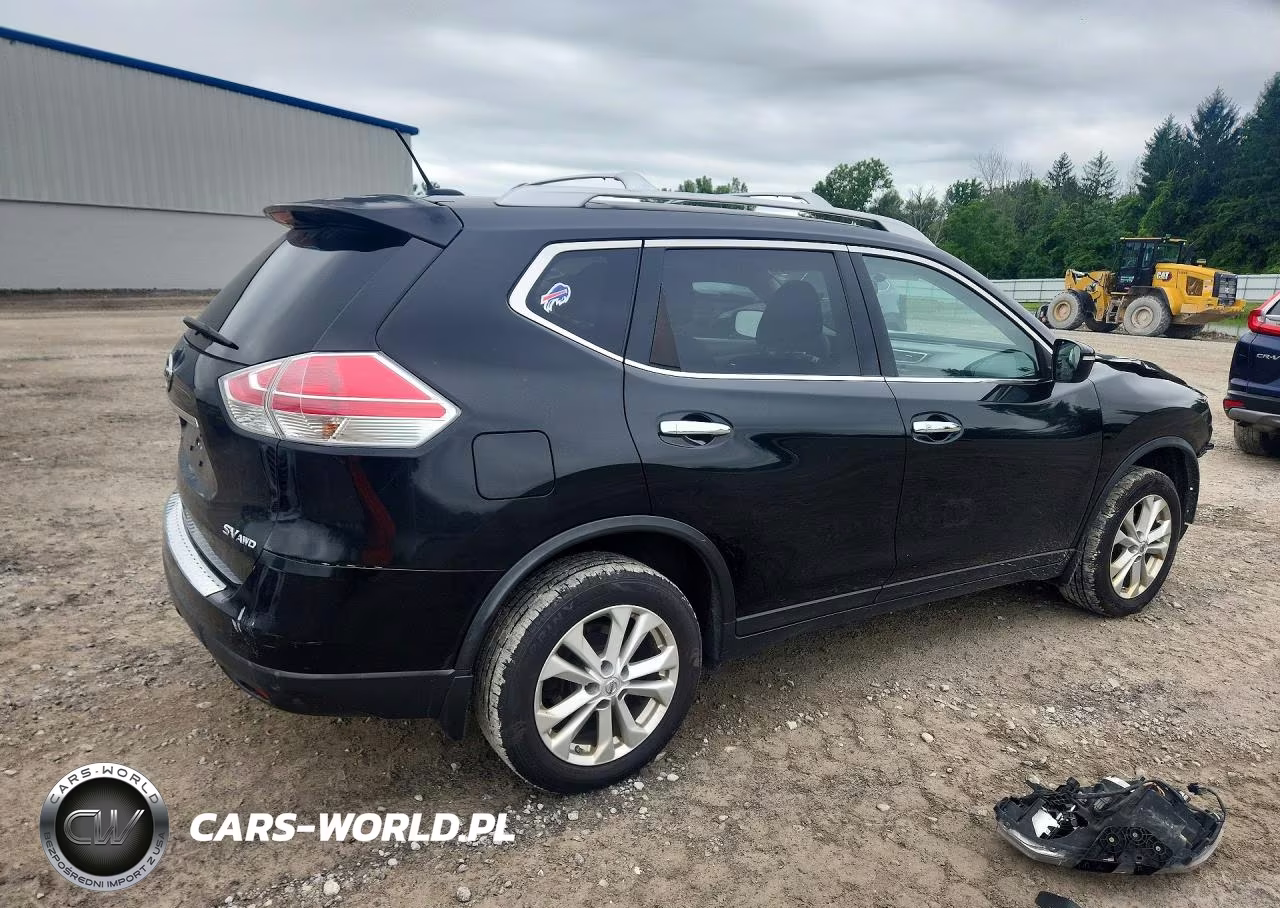 2015 Nissan Rogue Sv VIN:KNMAT2MV5FP555362 - 3