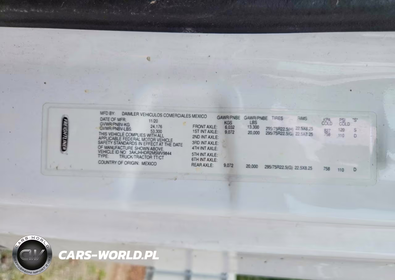 2021 Freightliner Cascadia 126 VIN:3AKJHHDR2MSMV9844 - 10