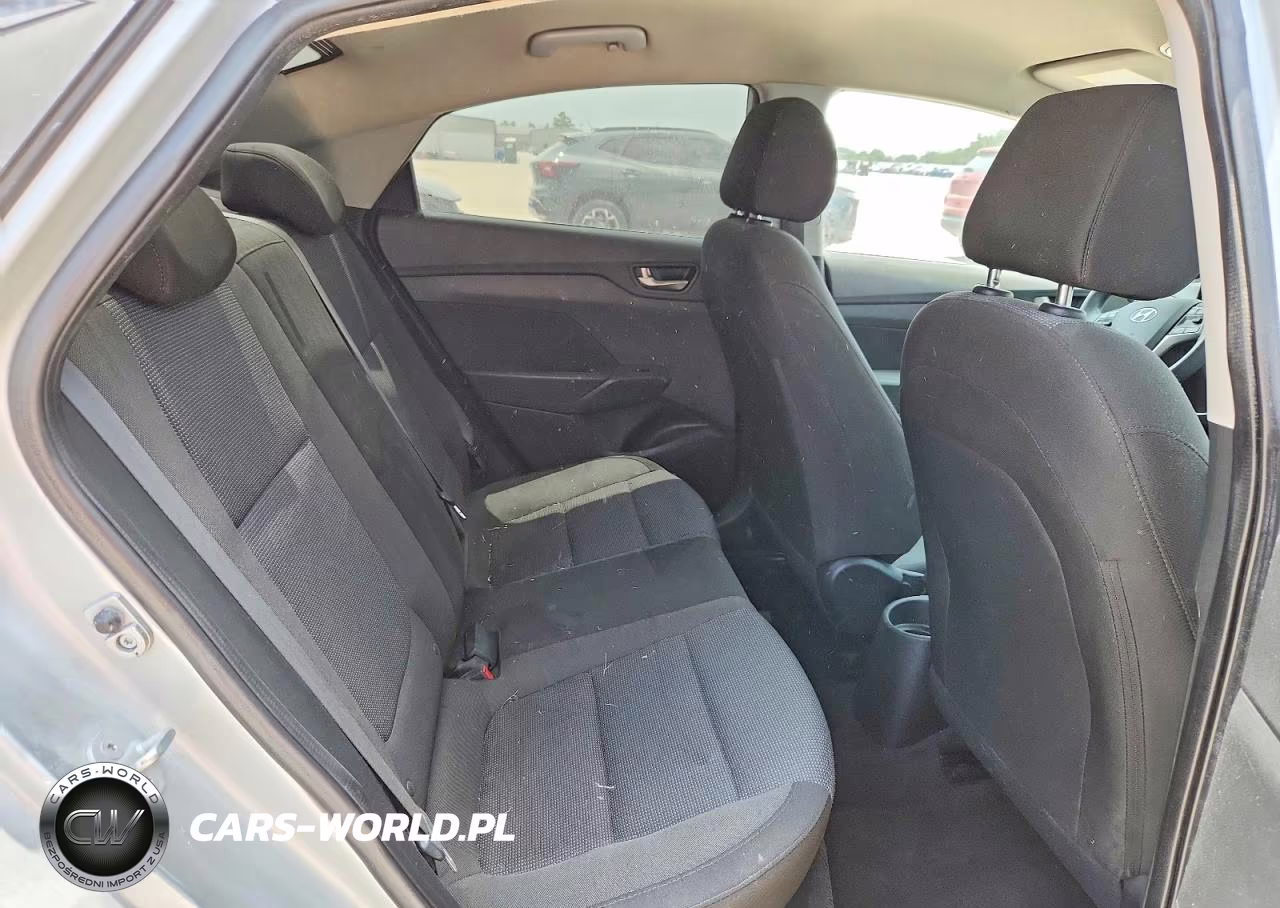2021 Hyundai Accent Se VIN:3KPC24A65ME147171 - 10