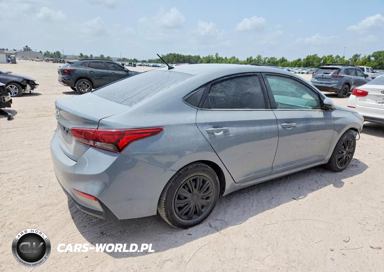 2021 Hyundai Accent Se VIN:3KPC24A65ME147171 - 3