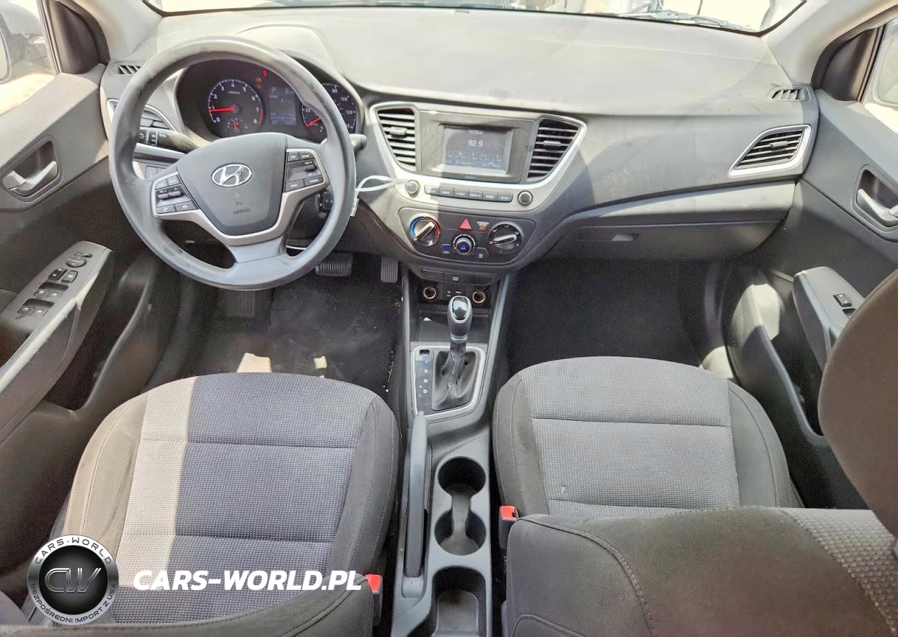 2021 Hyundai Accent Se VIN:3KPC24A65ME147171 - 8