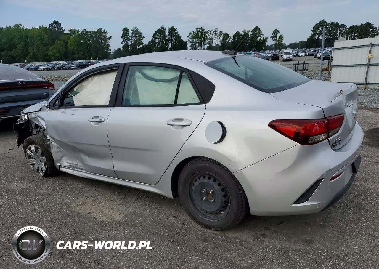 2022 Kia Rio Lx VIN:3KPA24AD7NE441145 - 2