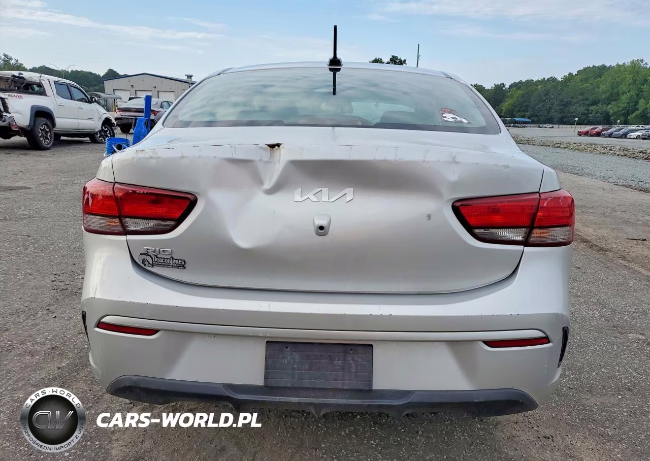2022 Kia Rio Lx VIN:3KPA24AD7NE441145 - 6