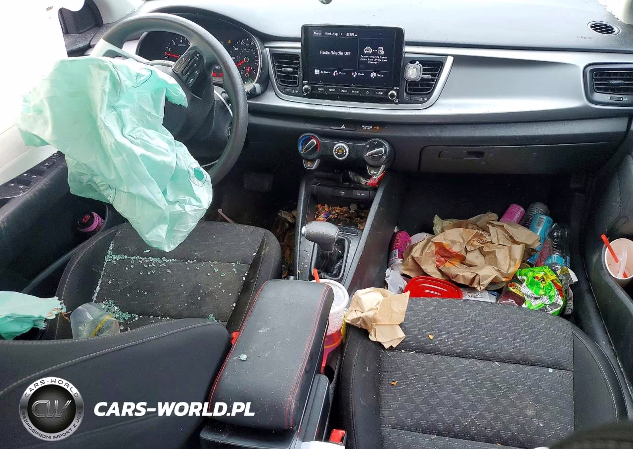 2022 Kia Rio Lx VIN:3KPA24AD7NE441145 - 8