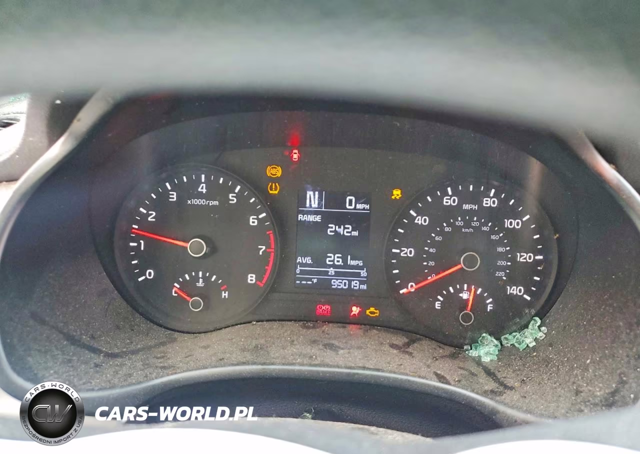 2022 Kia Rio Lx VIN:3KPA24AD7NE441145 - 9