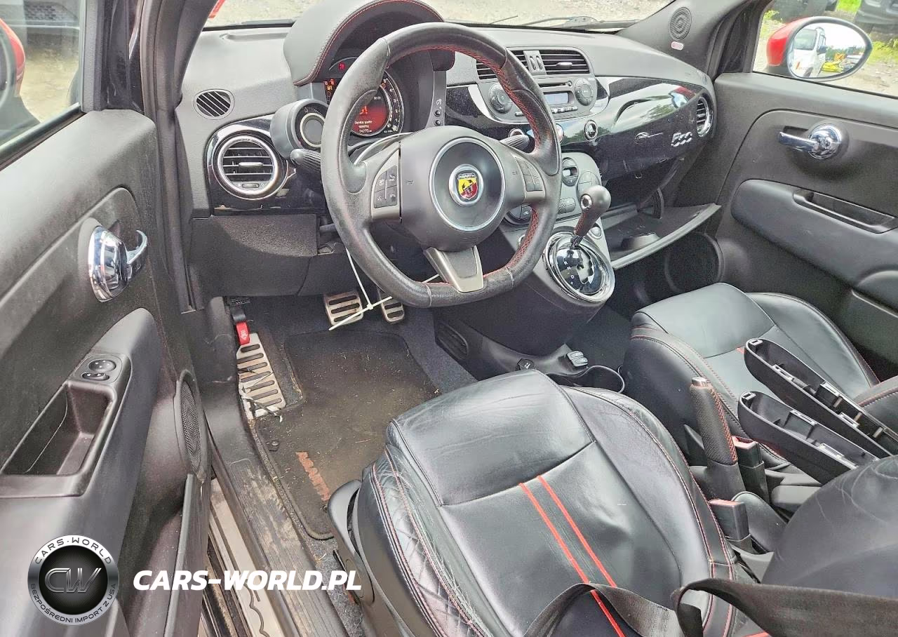 2015 Fiat 500 Abarth VIN:3C3CFFFH7FT500149 - 8