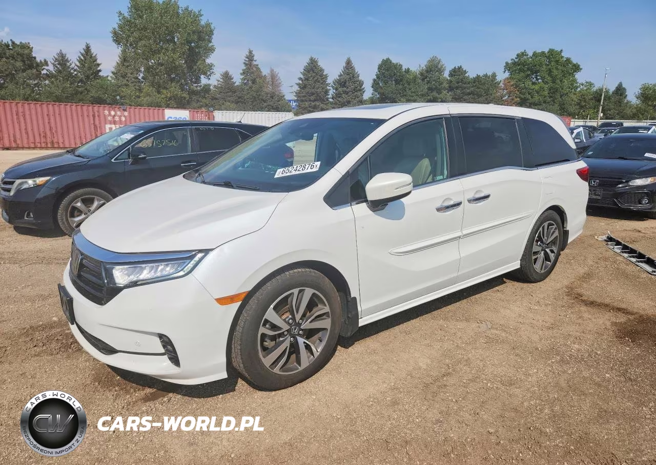 2021 Honda Odyssey Touring VIN:5FNRL6H81MB020566 - 1