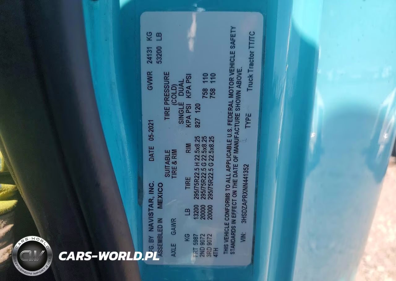 2022 International Lt625 - Semi Truck VIN:3HSDZAPRXNN441352 - 12