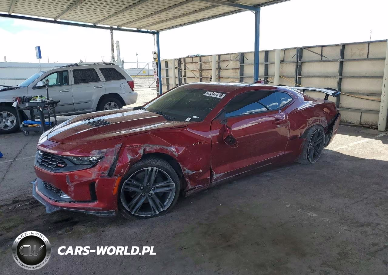 2021 Chevrolet Camaro Lz VIN:1G1FF1R71M0136568 - 1