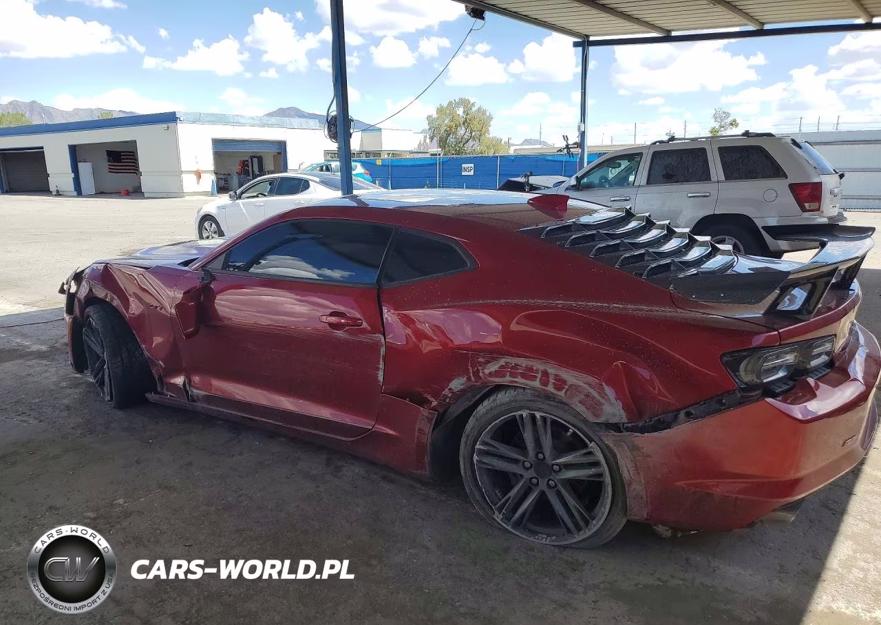 2021 Chevrolet Camaro Lz VIN:1G1FF1R71M0136568 - 2