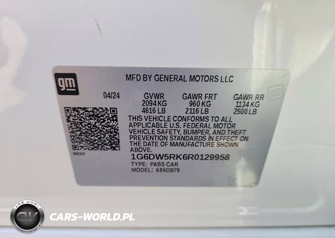 2024 Cadillac Ct5 Luxury VIN:1G6DW5RK6R0129958 - 12