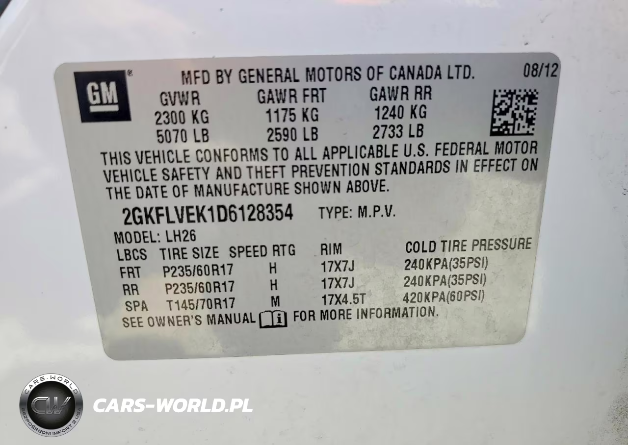 2013 GMC Terrain Slt VIN:2GKFLVEK1D6128354 - 13
