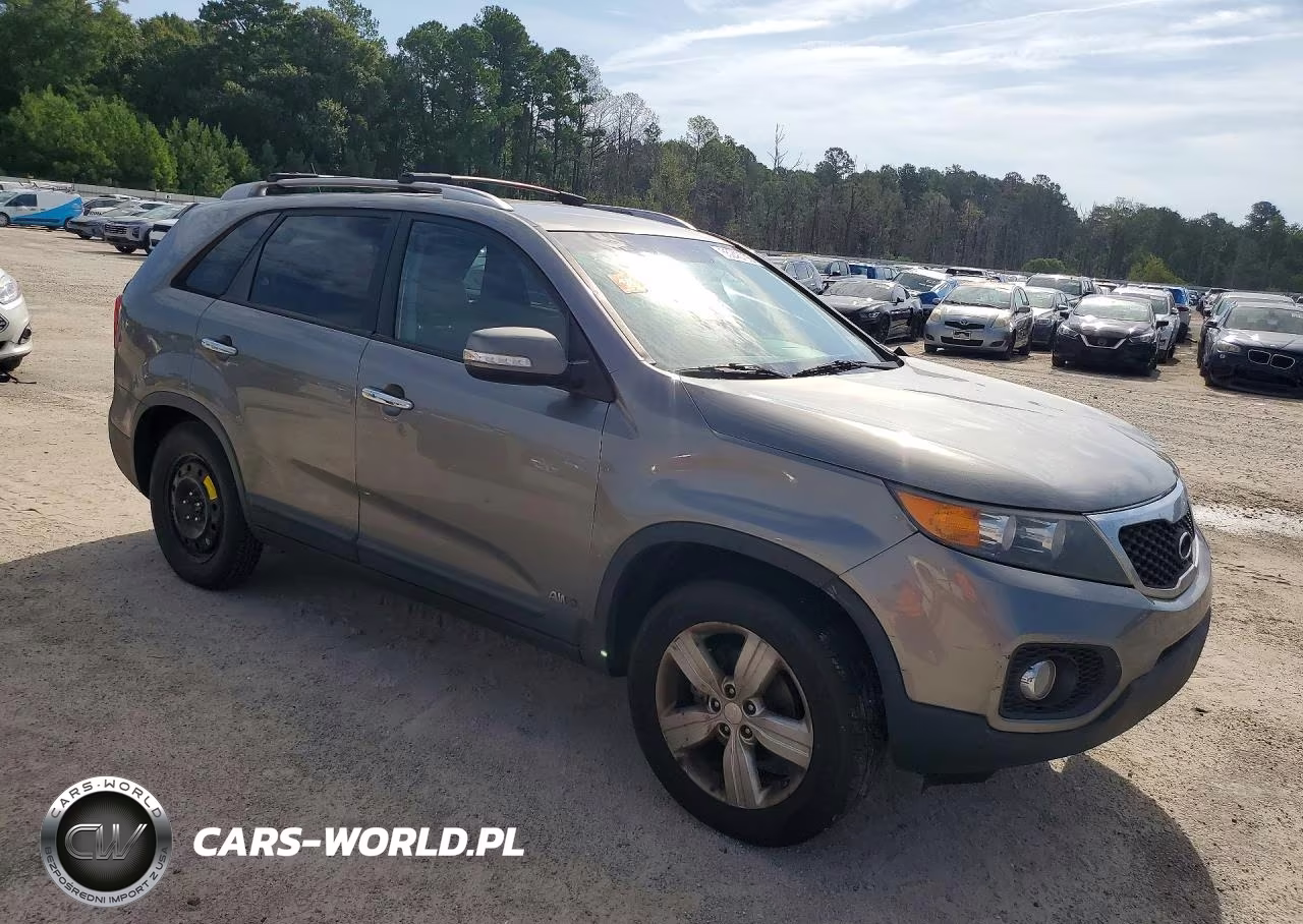 2013 Kia Sorento Ex VIN:5XYKUDA68DG405224 - 4