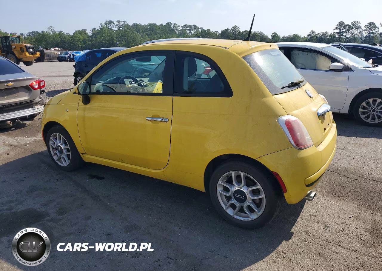 2012 Fiat 500 Pop VIN:3C3CFFARXCT382500 - 2