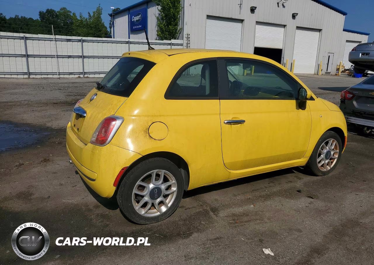 2012 Fiat 500 Pop VIN:3C3CFFARXCT382500 - 3