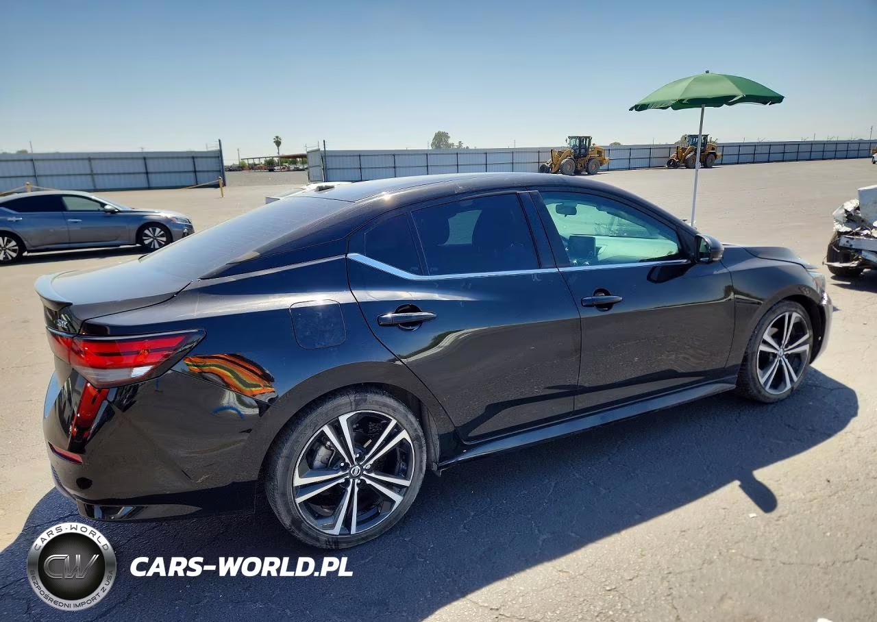 2021 Nissan Sentra Sr VIN:3N1AB8DV9MY206094 - 3